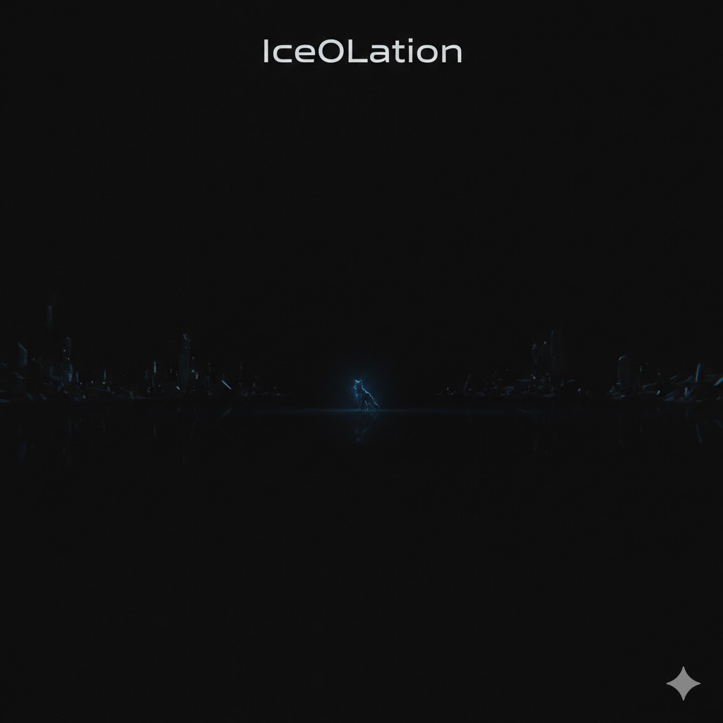 IceOLation — a lone glow in the dark